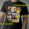 Personalized Shirt, Custom GTA-Style Tee, Custom Photo,Custom Bootleg shirt