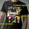 Personalized Mom Shirt, Custom GTA-Style Tee, Custom Photo,Custom Bootleg shirt