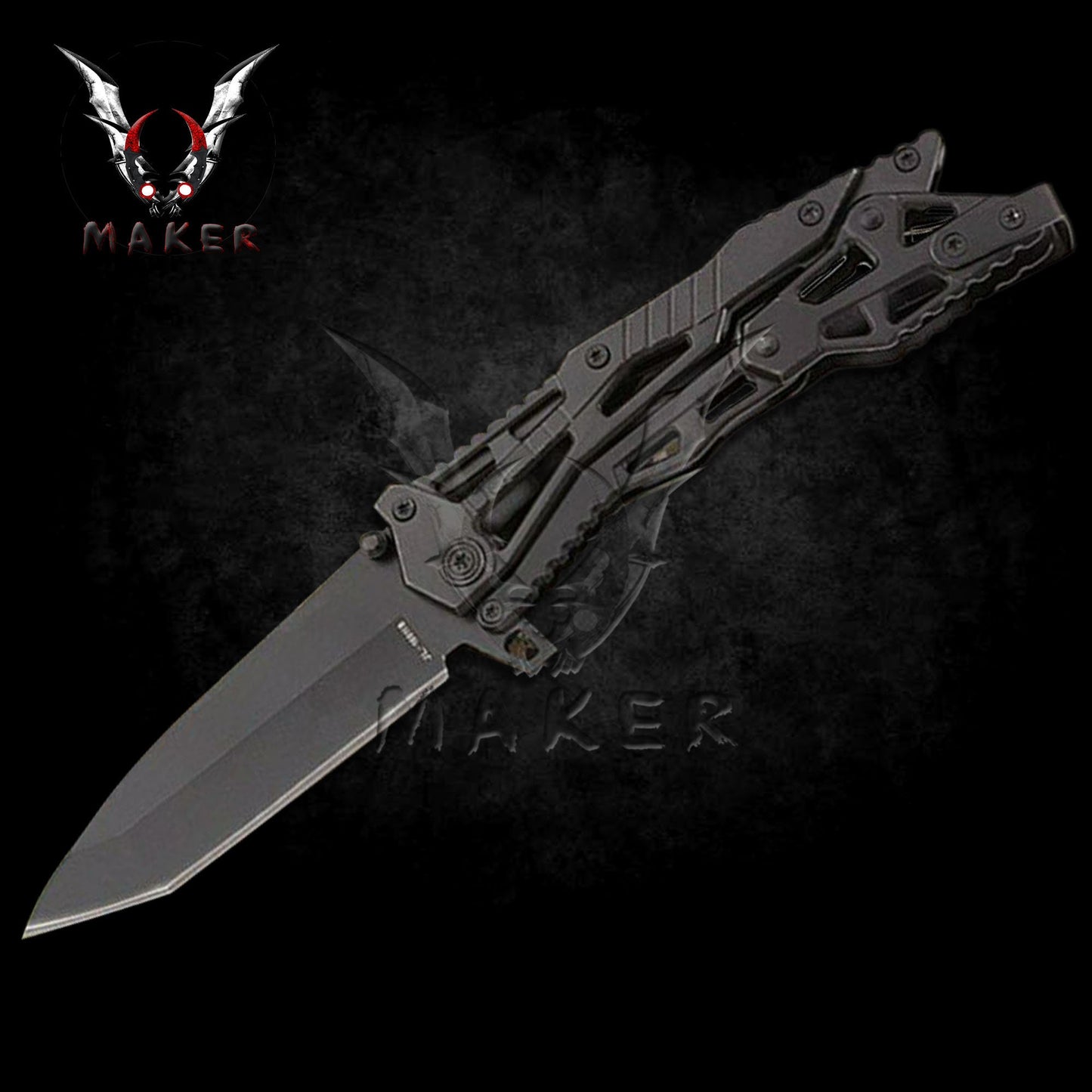 Transform Frame Knife 8.6" Best Folding Knife for Hunting, Camping, Outdoor Gift for Mens, Father, Husband, Boyfriend - VuMaker-134