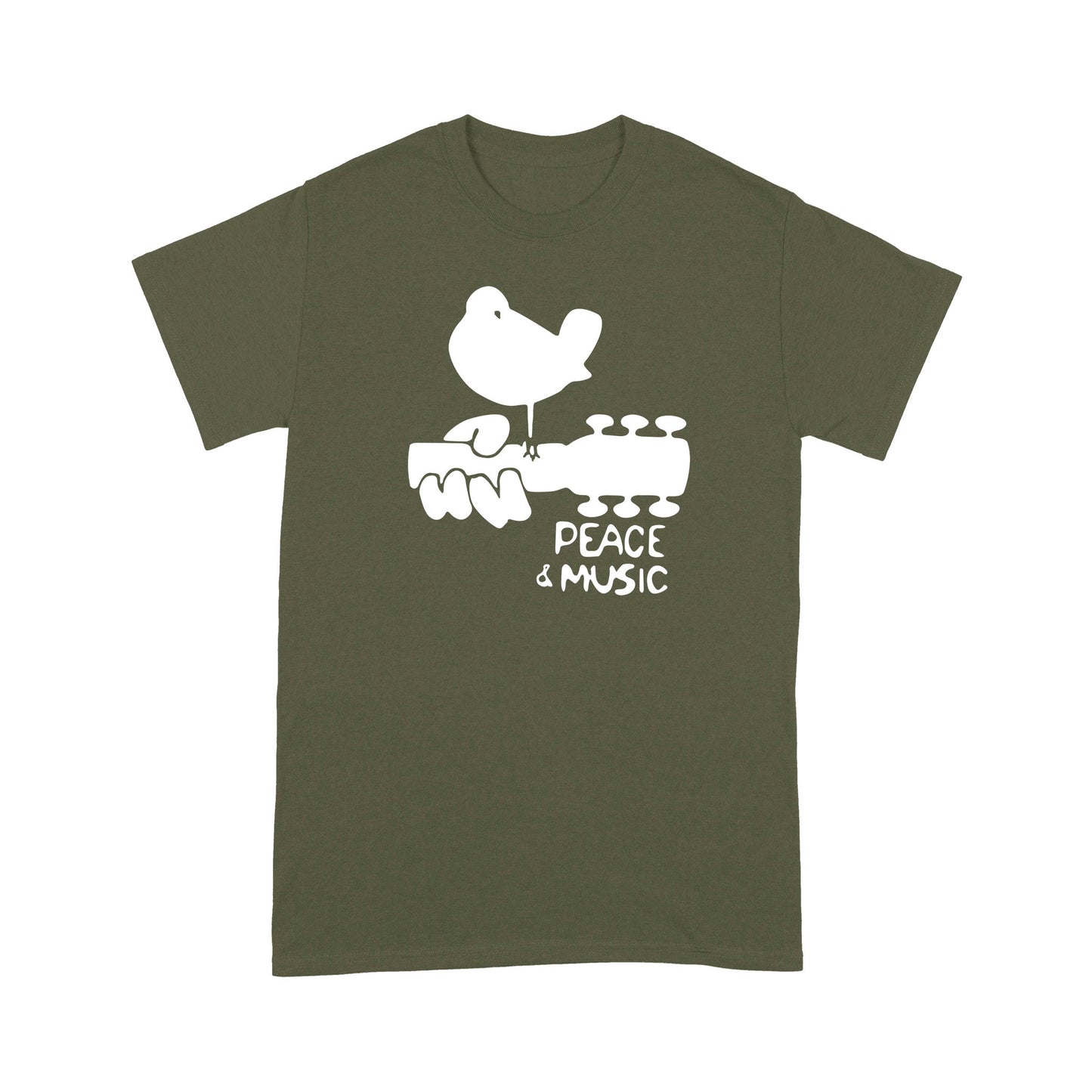WoodStock 1969 Old Classic Guitar - Standard T-Shirt