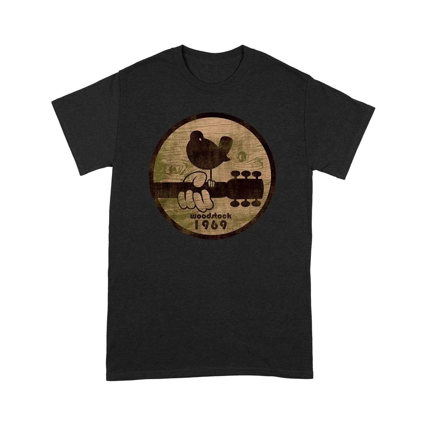 WoodStock 1969 Old Classic Guitar - Standard T-Shirt
