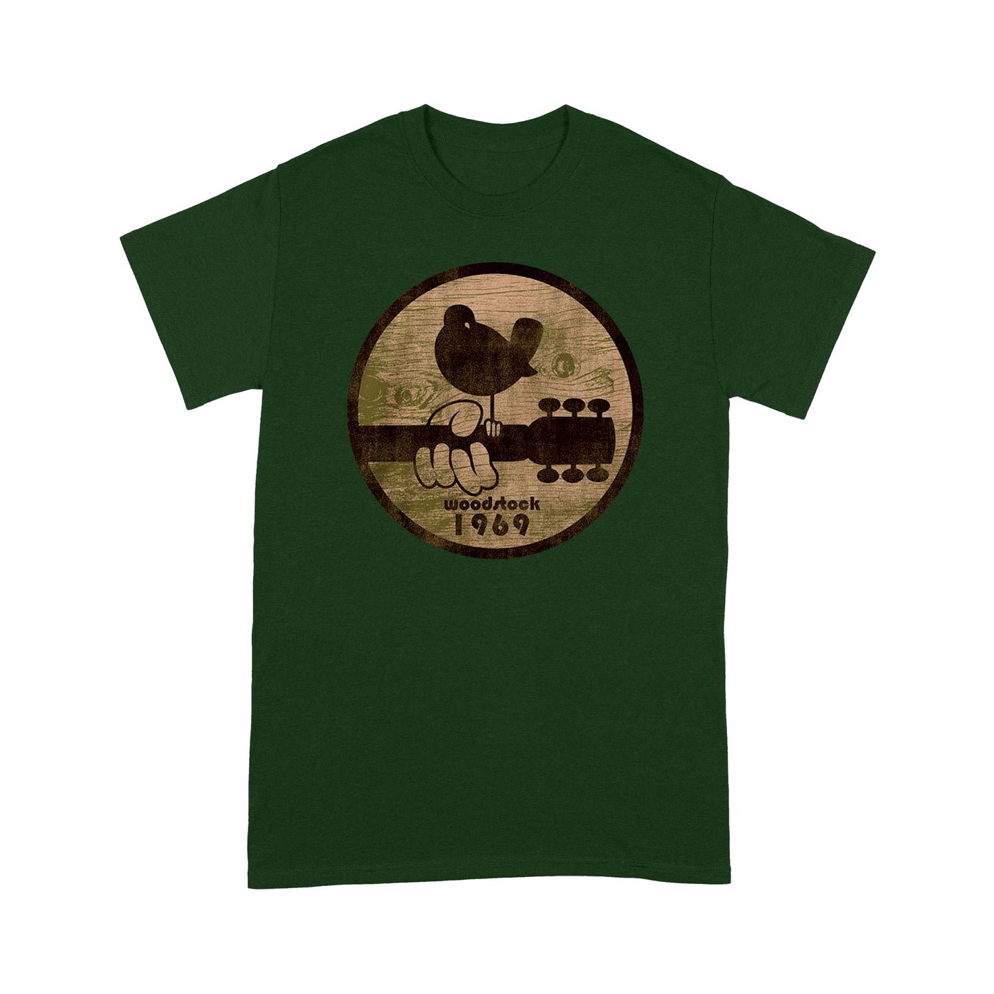WoodStock 1969 Old Classic Guitar - Standard T-Shirt