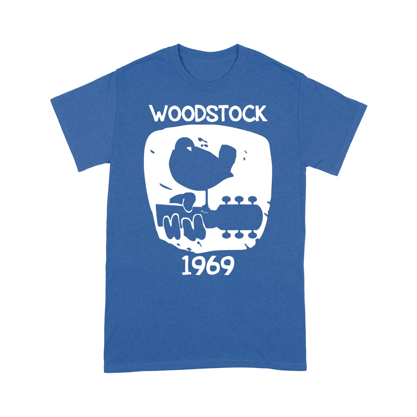WoodStock 1969 Old Classic Guitar - Standard T-Shirt