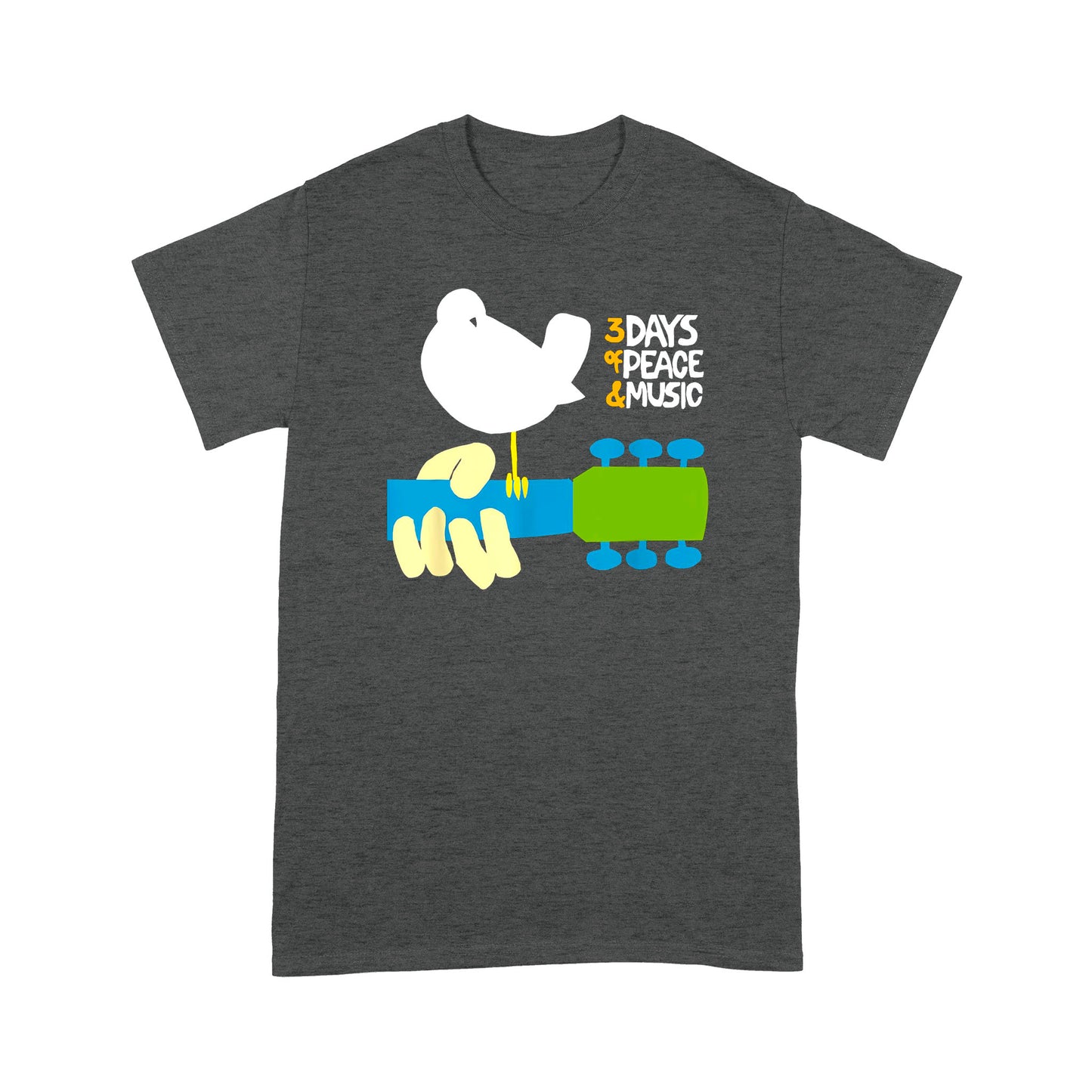 WoodStock 1969 Old Classic Guitar - Standard T-Shirt