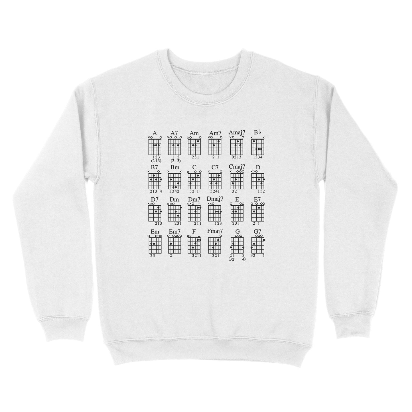 Guitar Chord Sweatshirt