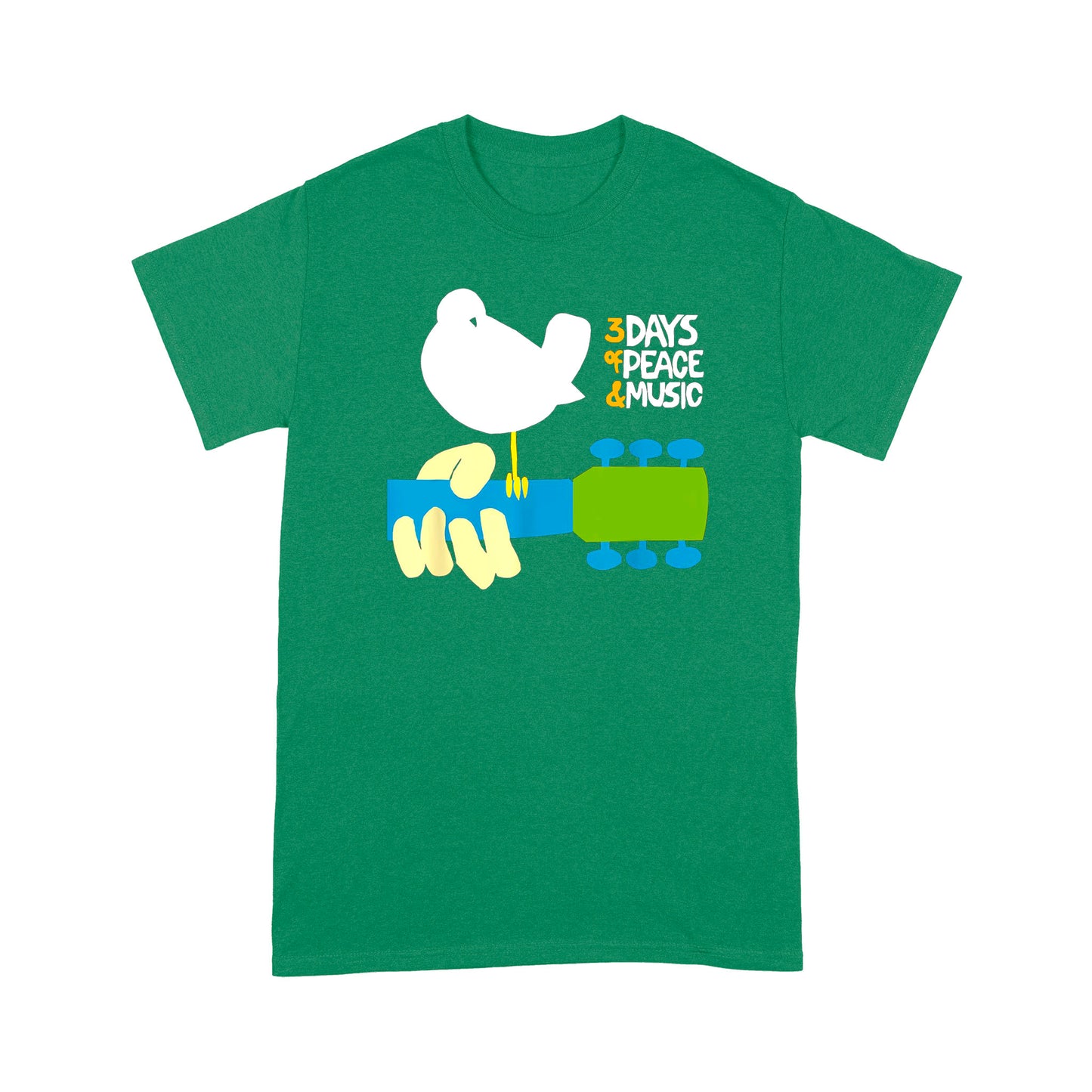 WoodStock 1969 Old Classic Guitar - Standard T-Shirt