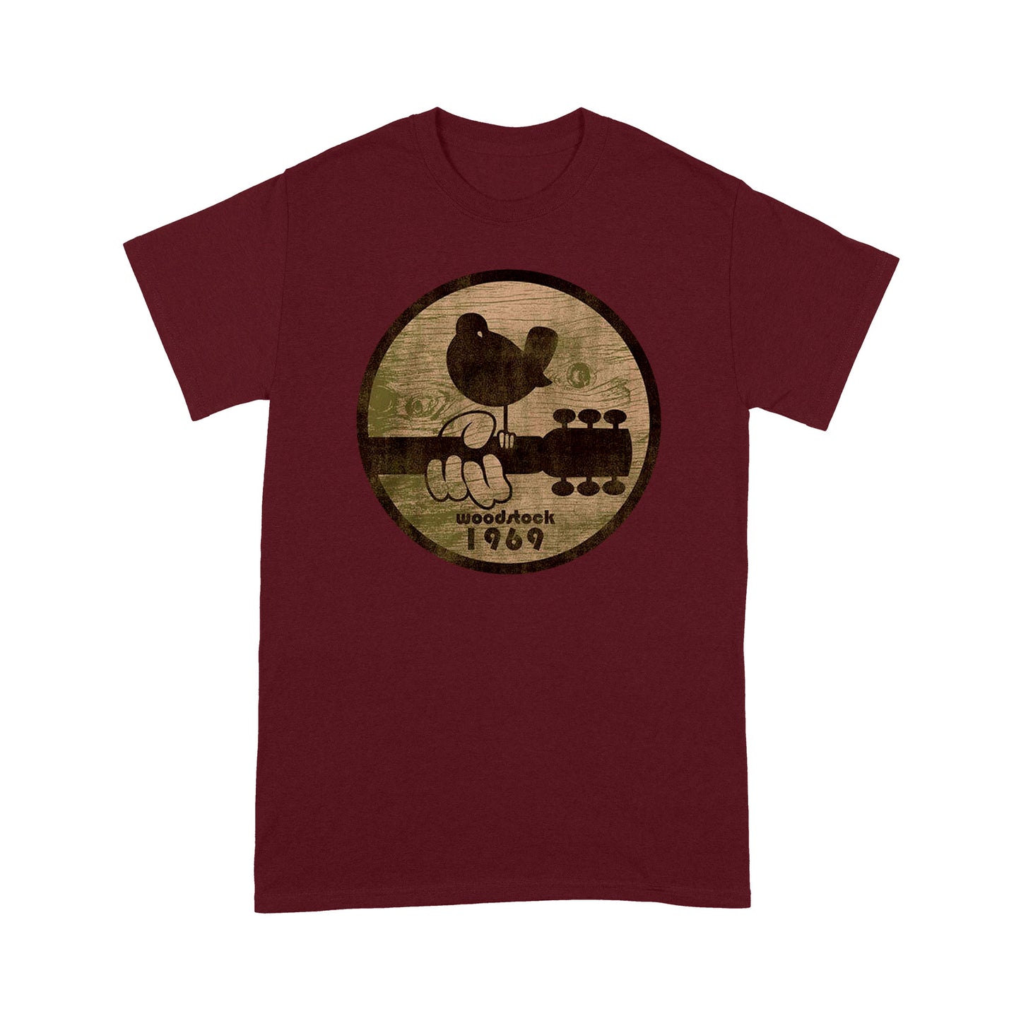 WoodStock 1969 Old Classic Guitar - Standard T-Shirt