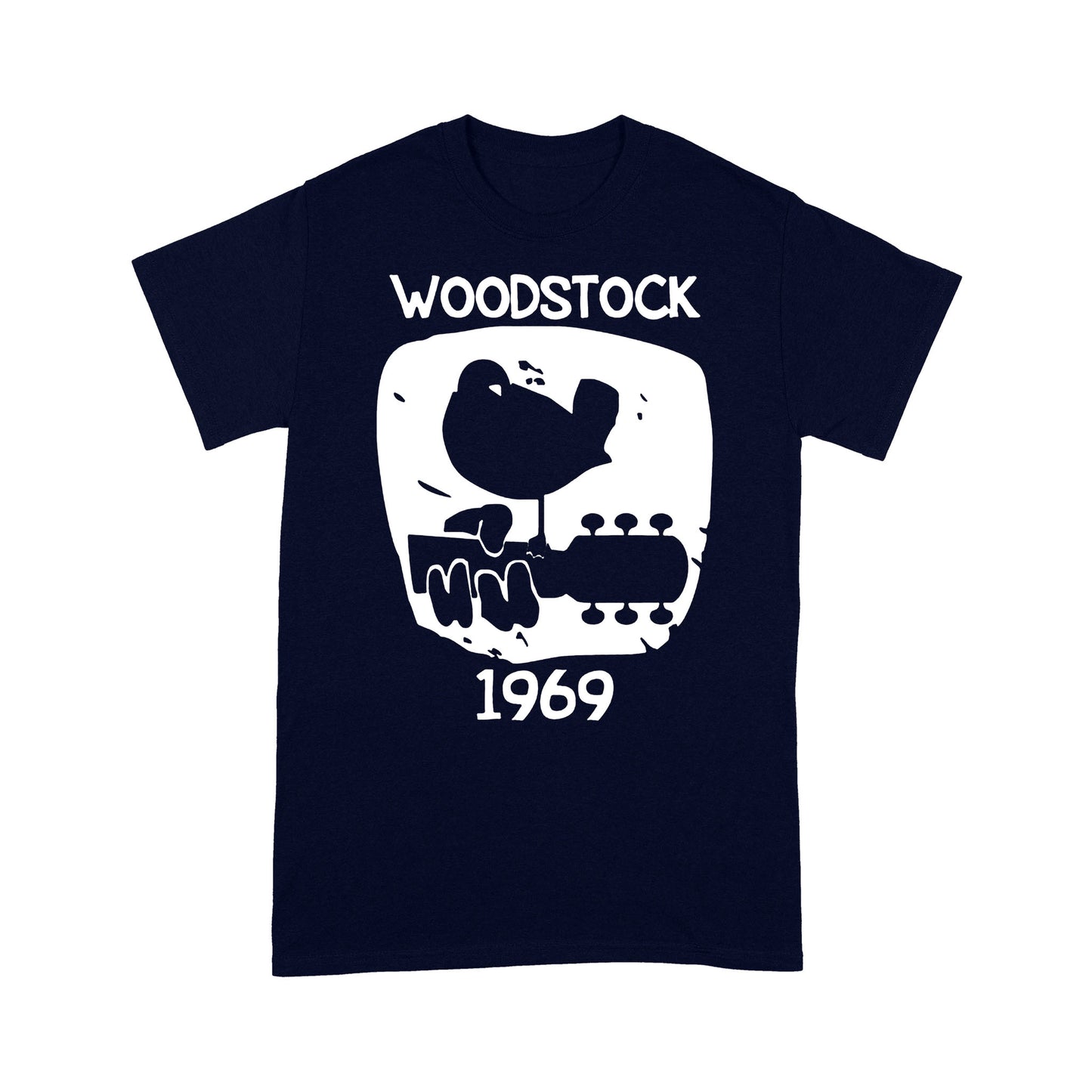 WoodStock 1969 Old Classic Guitar - Standard T-Shirt