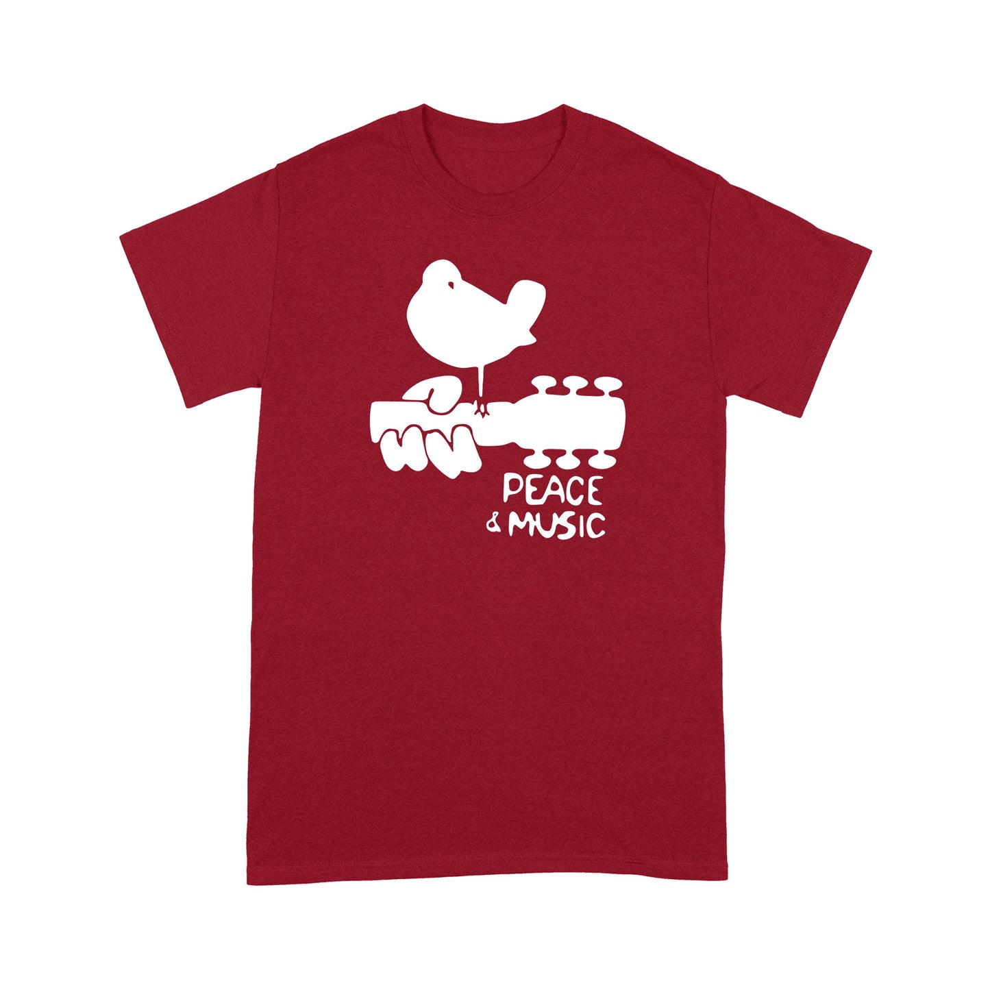 WoodStock 1969 Old Classic Guitar - Standard T-Shirt