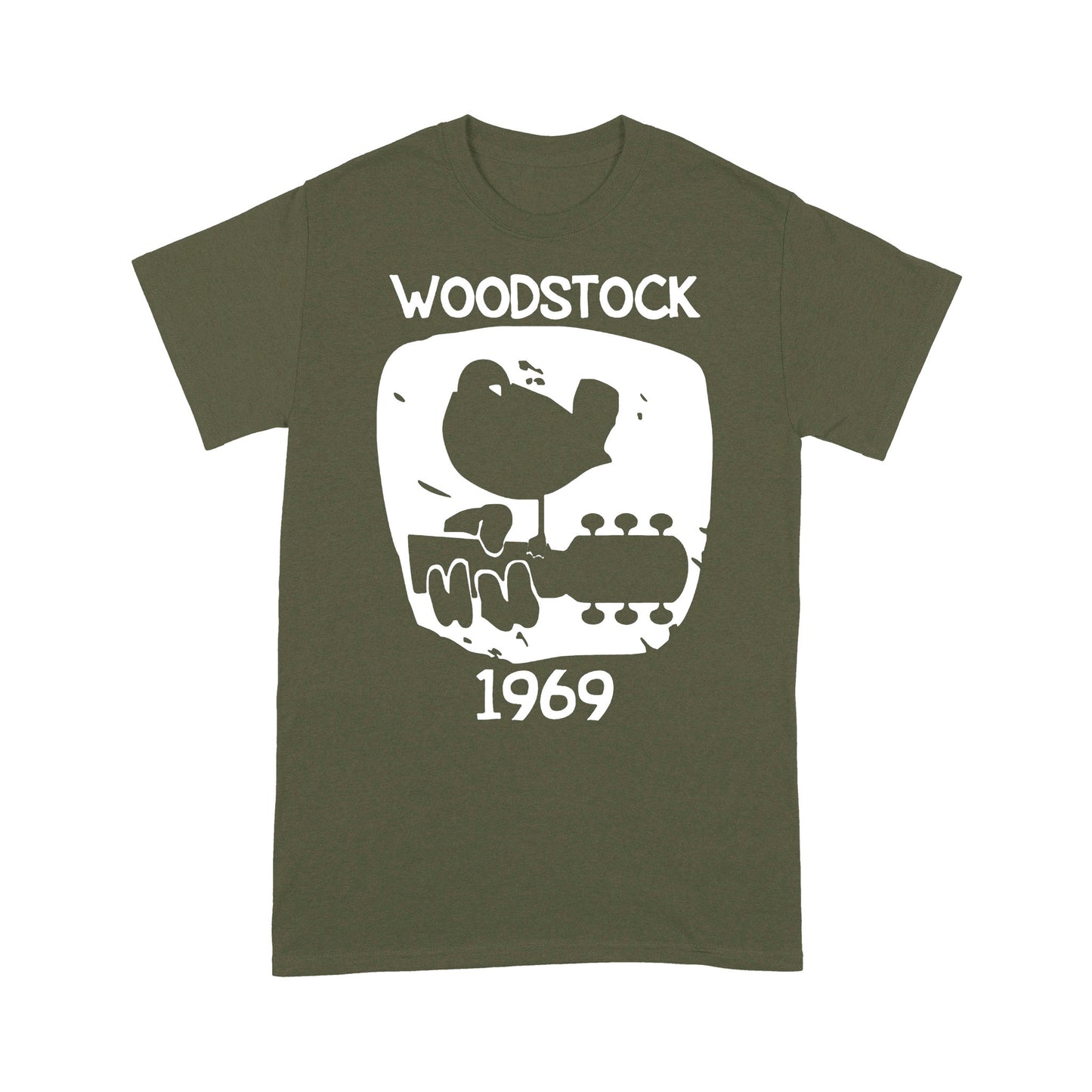 WoodStock 1969 Old Classic Guitar - Standard T-Shirt