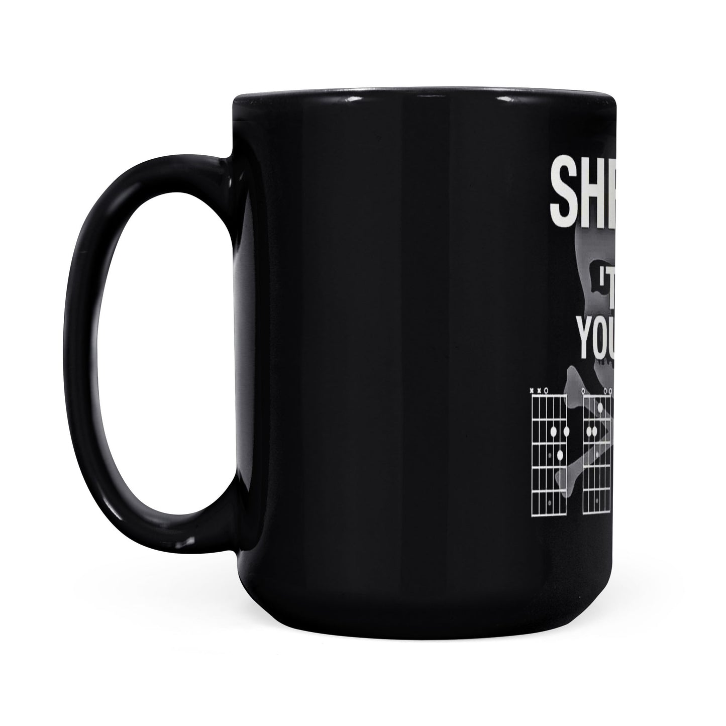 guitar 2 - Black Mug (NEW)
