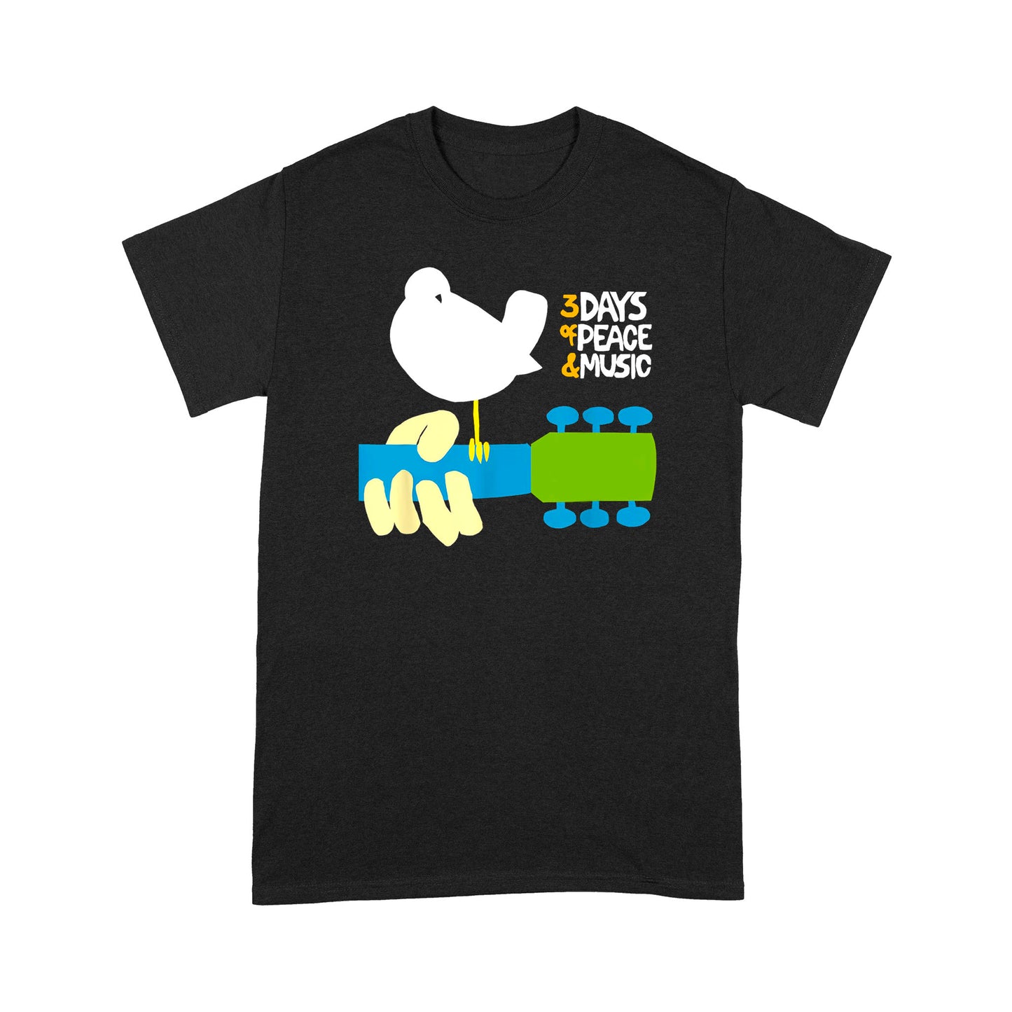 WoodStock 1969 Old Classic Guitar - Standard T-Shirt