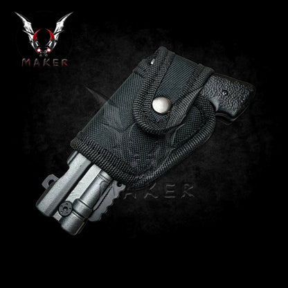 Tactical Assisted Spring 8" Knife HAND GUN Pistol Folding Pocket Knife for Hunting, Camping Gift for Father, Husband, Boyfriend, Christmas VuMaker-448