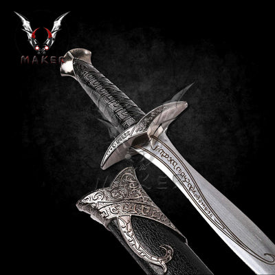 11" Medieval Roman Fantasy Knife Steel Blade Best Folding Knife for Hunting,Camping, collection Gift for Father. V143