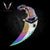 Rainbow claw karambit Knife 8" Rainbow Best Folding Vintage Knife for Hunting,Campin Gift for Father, Husband, Boyfriend - VuMaker-568