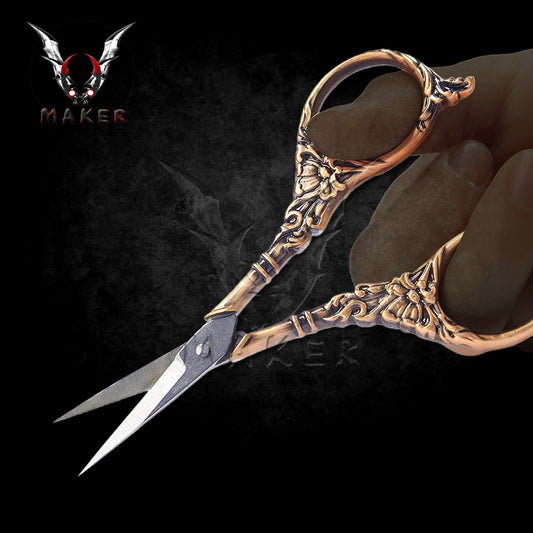 Vintage Scissors  for Cross Stitch Cutting Embroidery Sewing Handcraft Craft Gift for Men, Women - VuMaker-210