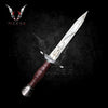 Dark Assassin Medieval Trinity Trident Sword 10.5" Knife, gift for Father, boyfriend, halloween, christmas - VuMaker-340