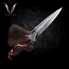 Dragon Fangs Hunting Knife 10.5" Japanese Damascus V10 Blade Knife Gift for men. Boyfriend, Husband , Christmas gift VuMaker-945