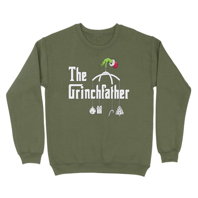 The Grinchfather Christmas - Father Standard Crew Neck Sweatshirt