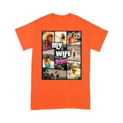 Personalized Shirt, Custom GTA-Style Tee, Custom Photo,Custom Bootleg shirt