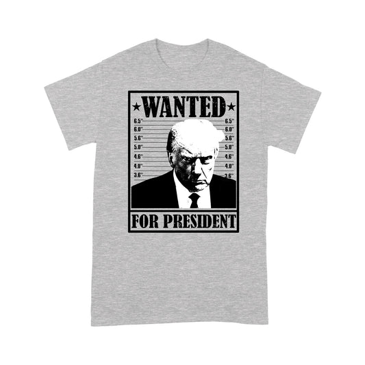 Trump Mugshot T Shirt USA Donald Trump Official Mug Shot Unisex Standard T-Shirt