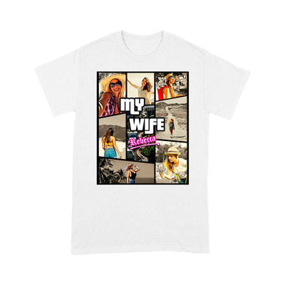 Personalized Shirt, Custom GTA-Style Tee, Custom Photo,Custom Bootleg shirt