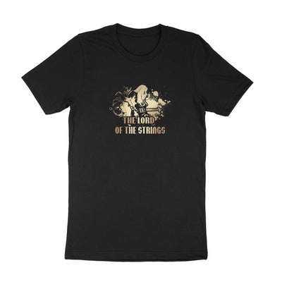 Gitar-t-skjorte - The Lord of the Strings - Premium T-skjorte (DTFx)