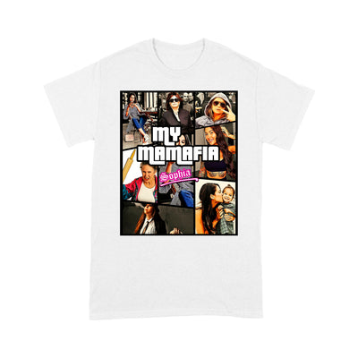 Personalized Mom Shirt, Custom GTA-Style Tee, Custom Photo,Custom Bootleg shirt