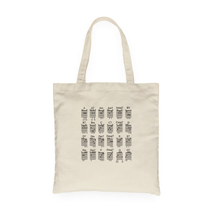 Guitar Chord Tote Bag