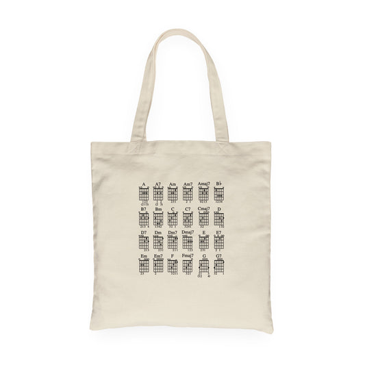 Guitar Chord Tote Bag