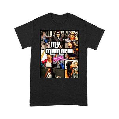 Personalized Mom Shirt, Custom GTA-Style Tee, Custom Photo,Custom Bootleg shirt