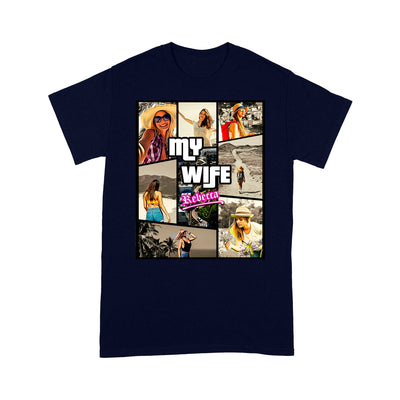 Personalized Shirt, Custom GTA-Style Tee, Custom Photo,Custom Bootleg shirt