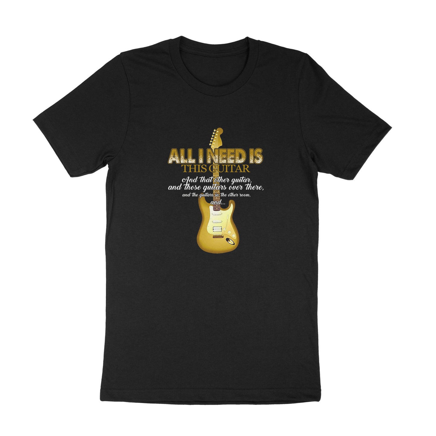 All_I_Need_Guitar-_Mar117-11 - Premium T-skjorte (DTFx)