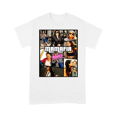 Personalized Mom Shirt, Custom GTA-Style Tee, Custom Photo,Custom Bootleg shirt