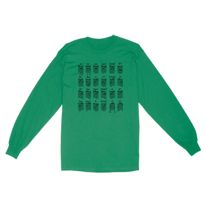 Guitar Chord Standard Long Sleeve