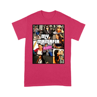 Personalized Mom Shirt, Custom GTA-Style Tee, Custom Photo,Custom Bootleg shirt