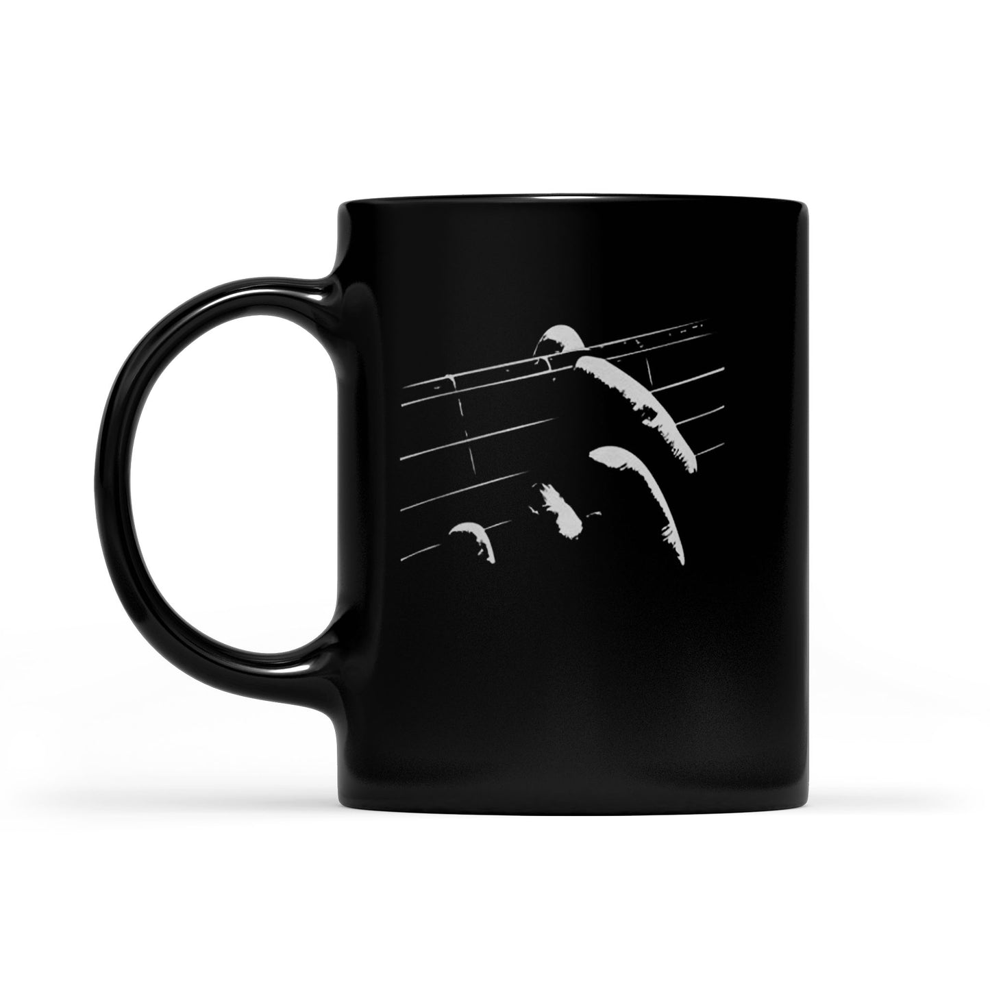 Guitar Hand - Black Mug